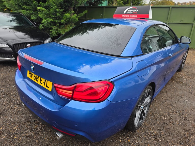 2018 BMW 4 Series 440i M Sport 2dr Auto [Professional Media] CONVERTIBLE Petrol Automatic