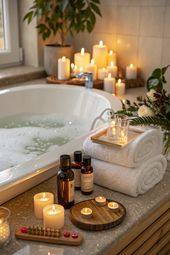 Hot bath massage 