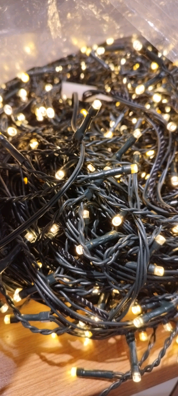 ANSIO Christmas Lights 1000 LED 45m, Icicle LightsFairy Lights& Warm ❗