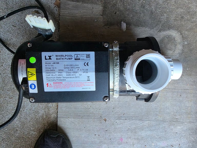 Used JA100 Hottub water pump motor