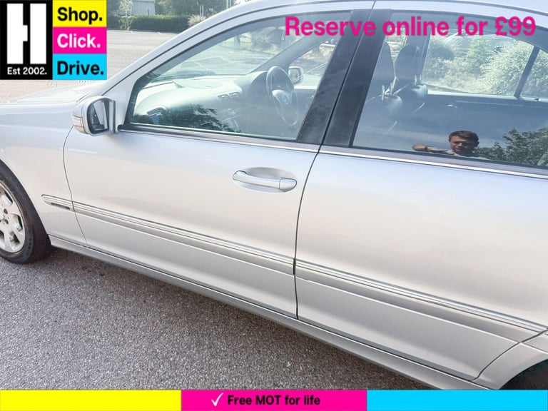  Mercedes-Benz C Class 1.8 C200 Kompressor Elegance SE 4dr Petrol Automatic
