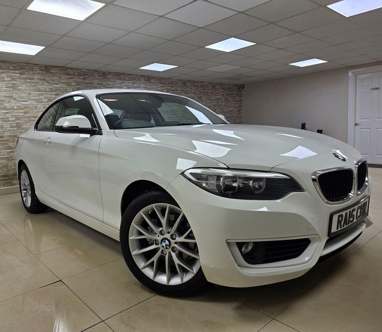 BMW 2 SERIES 2.0 218d SE Coupe White Manual Diesel 2015 WARRANTY 12 MONTHS MOT