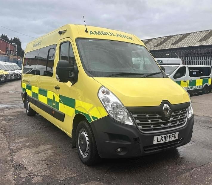 Renault Master PTS Ambulance 2018 Choice Available £9,995+Vat
