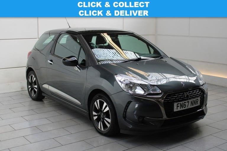 2017 DS Automobiles DS 3 1.2 PureTech Chic Hatchback 3dr Petrol Manual Euro 6 (82 ps) Hatchback P...