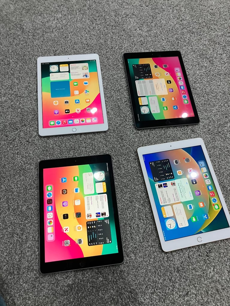 EXCELLENT CONDITION Apple iPad 5th Gen 6th Gen 7th Gen 8th Gen Air 32GB 128GB sim WiFi INC WARRANTY 