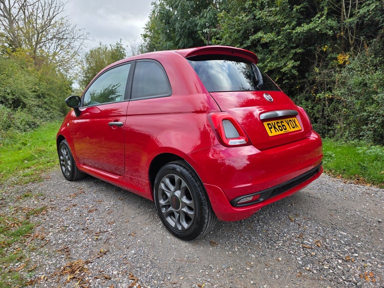 2016 Fiat 500 1.2 S Hatchback 3dr Petrol Manual Euro 6 (s/s) (69 bhp) Petrol