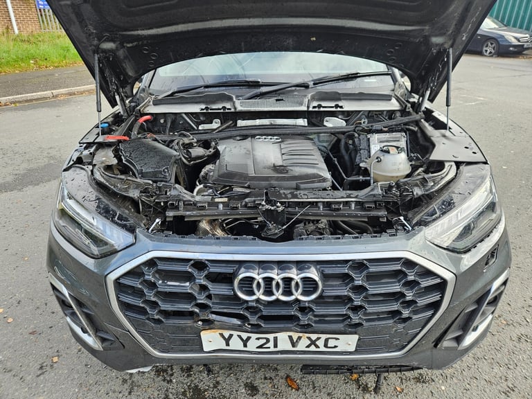 2021 21 AUDI Q5 40 TDI Quattro S Line 5dr S Tronic Damaged Salvage
