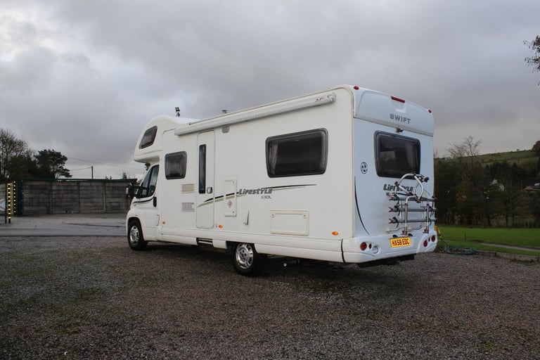 2008 "58" Plate Swift Lifestyle 630L 6 Berth Motorhome With Rear Lounge