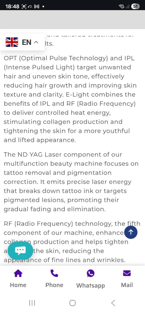 Professional CO2 Laser, Tattoo/Hair Removal, Fat-Freezing Machines for Sale