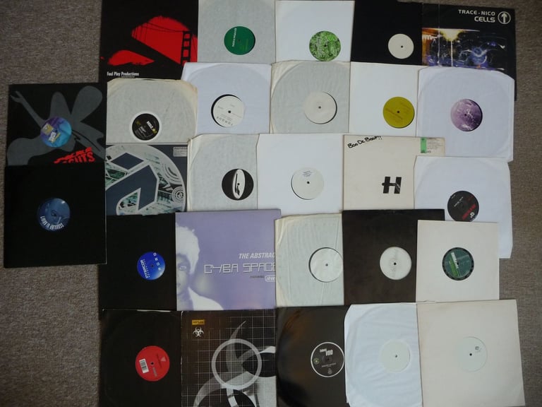 image for Drum and Bass records. D&B vinyl collection