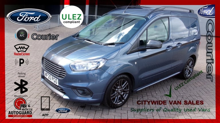 2020 Ford Transit Courier 1.5 TDCi 100ps Sport Van [6 Speed] NO VAT PANEL VAN Diesel Manual