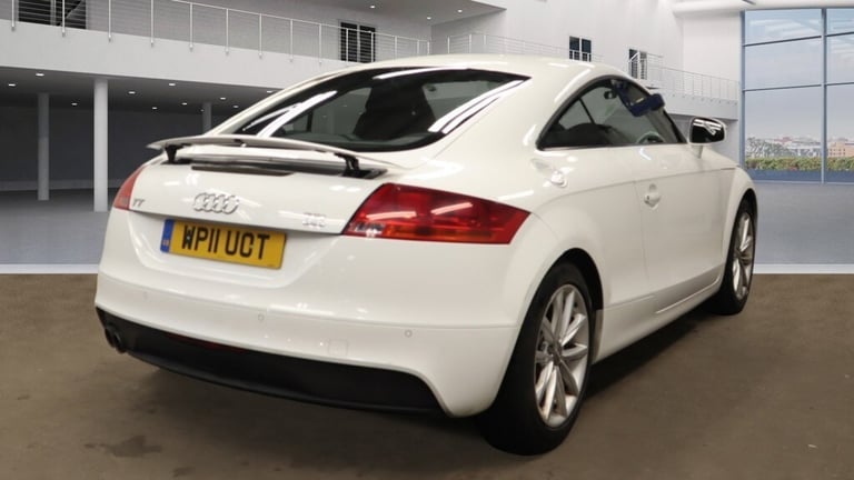 2011 Audi TT 2011 2.0 TDI Quattro Sport 2dr [2011] WHITE HALF LEATHER SERVICE HISTORY COUPE Diese...