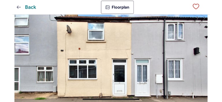 2 bed terrace to rent 