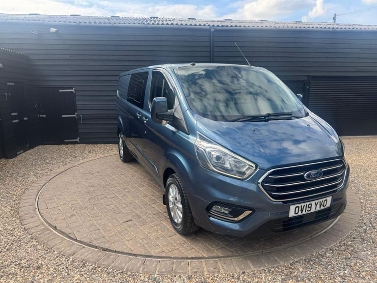 2019 Ford Transit Custom 2.0 300 EcoBlue Limited Crew Van Double Cab 5dr Diesel Auto L2 H1 Euro 6...