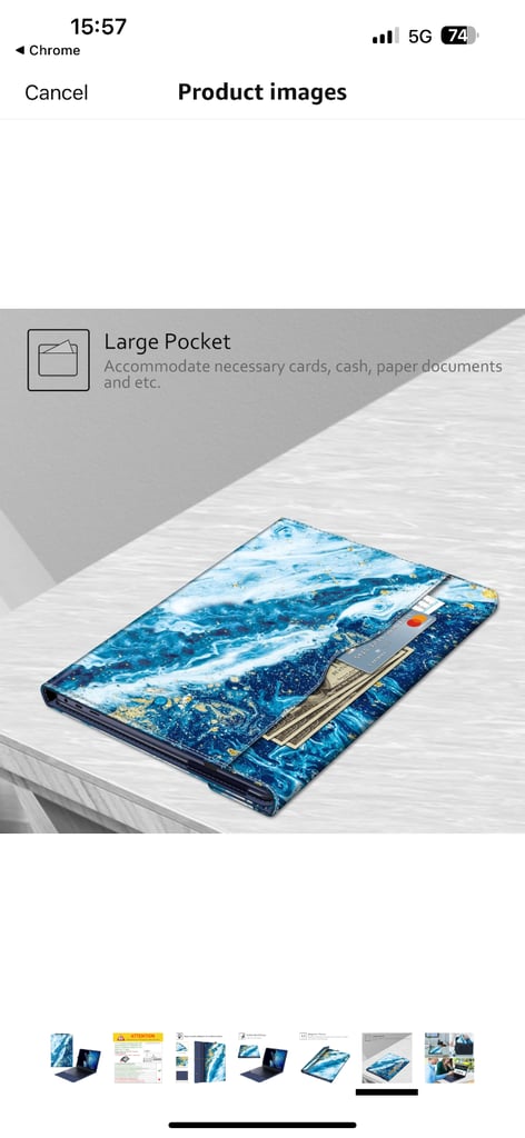 Samsung galaxy book case brand new