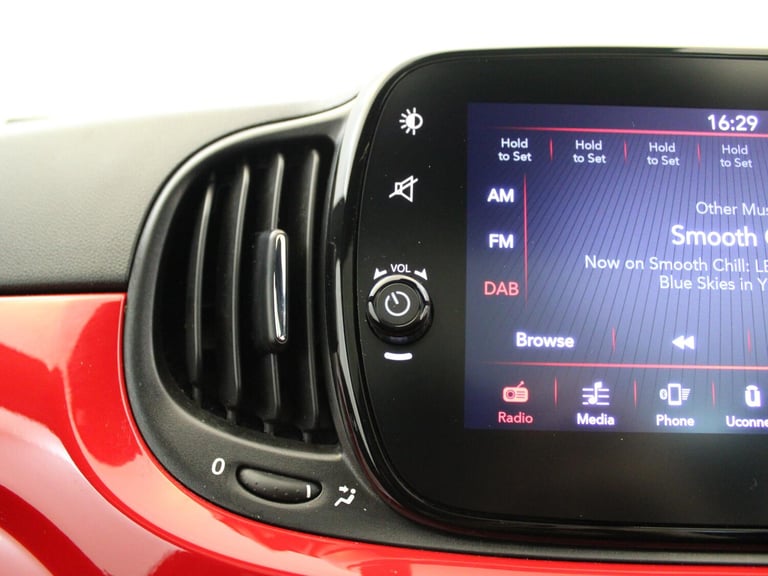 2022 Fiat 500 1.0 Mild Hybrid Red 3dr [16 Alloy] Hatchback PETROL Manual