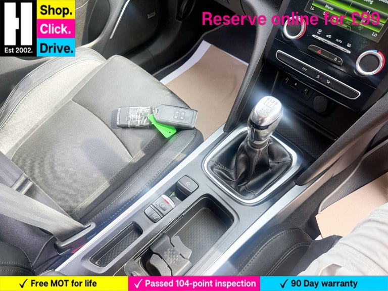 2016 Renault Megane 1.6 dCi Signature Nav Euro 6 (s/s) 5dr HATCHBACK Diesel Manual