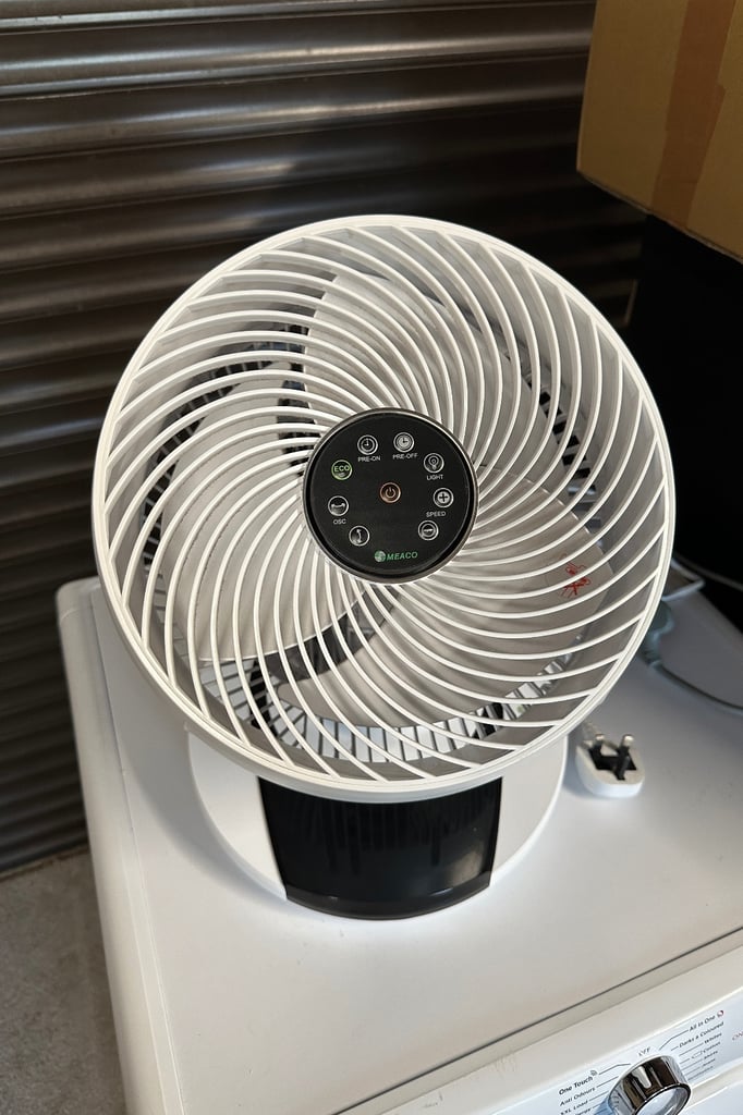 Meaco 12” Super-Quiet Desk Fan 