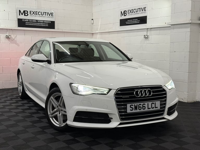 2016 66 AUDI A6 2.0 TDI SE EXECUTIVE QUATTRO S TRONIC 4WD 190BHP WHITE EURO 6 