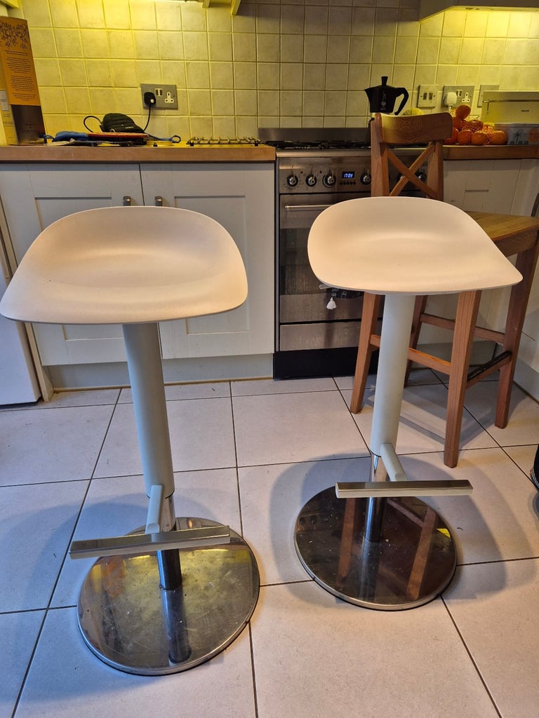 image for Pair of Ikea Janinge bar stools 