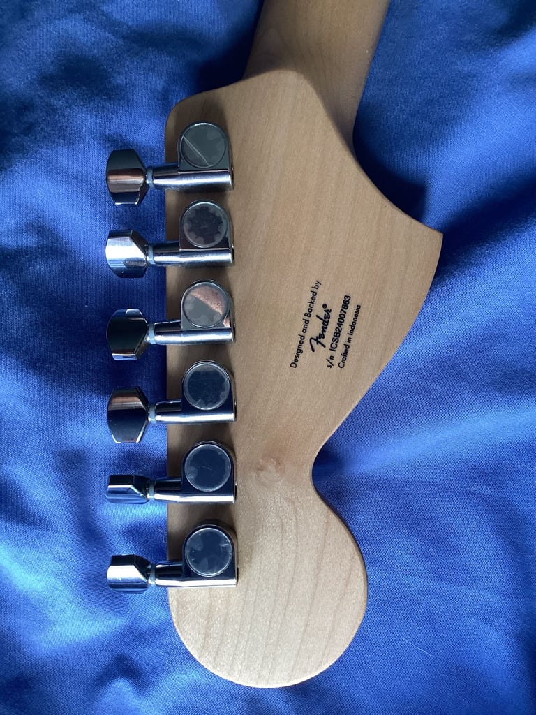 Squier FSR Sonic Mustang HH, Sonic Blue