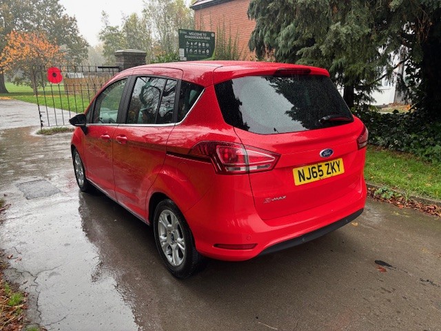 FORD B-MAX 1.5 TDCi Zetec Red Manual Diesel 2015