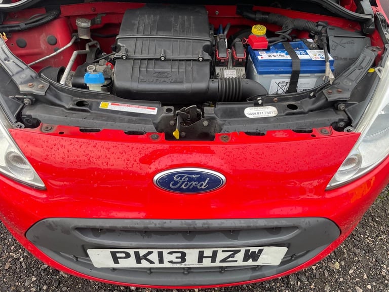 FORD KA 1.2 EDGE S/S 13 REG RED 3 DOOR MOT FEBRUARY 26TH 2026 TAX £35 SERVICE HISTORY 50+MPG