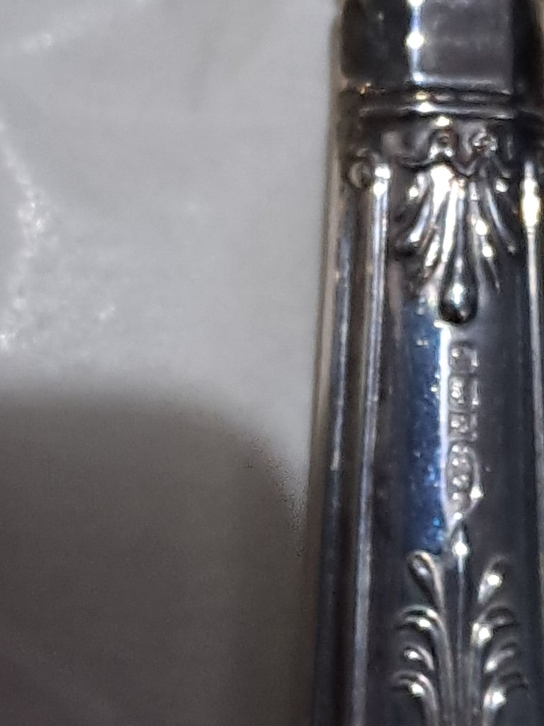 2 bread slices and cheese slicer all hallmarked sterling silver handles 
