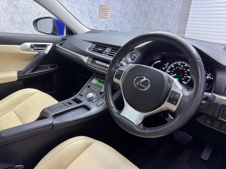 2013 Lexus CT 1.8 200h Luxury CVT Euro 5 (s/s) 5dr HATCHBACK Petrol/Electric Hybrid Automatic