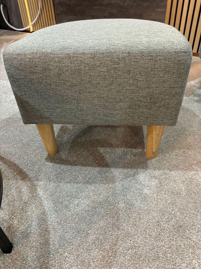 image for Tub Chair - Grey Fabric 