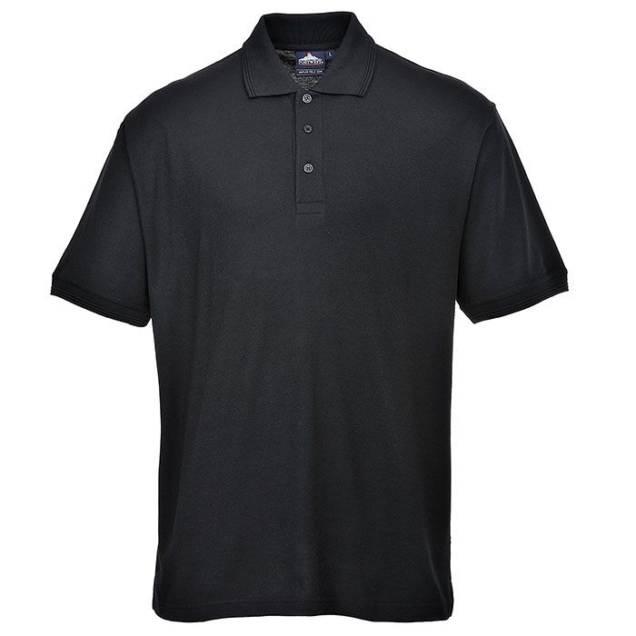 Portwest Naples Polo Shirt Navy Small Size Workwear Clothes with Toolstation Logo