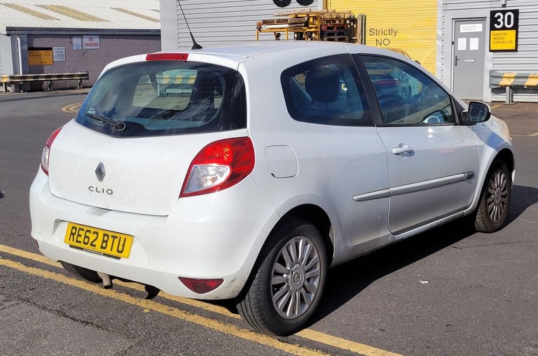 2012 Renault Clio 1.2 16V Expression+ 3dr HATCHBACK PETROL Manual