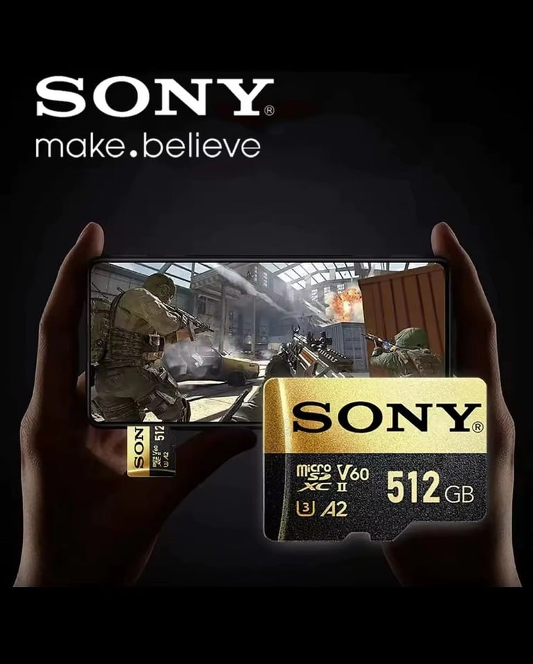 New Sony Miccro SD TF Mini Card  Class 1 TB High Speed Flash Memory TFMecard C10