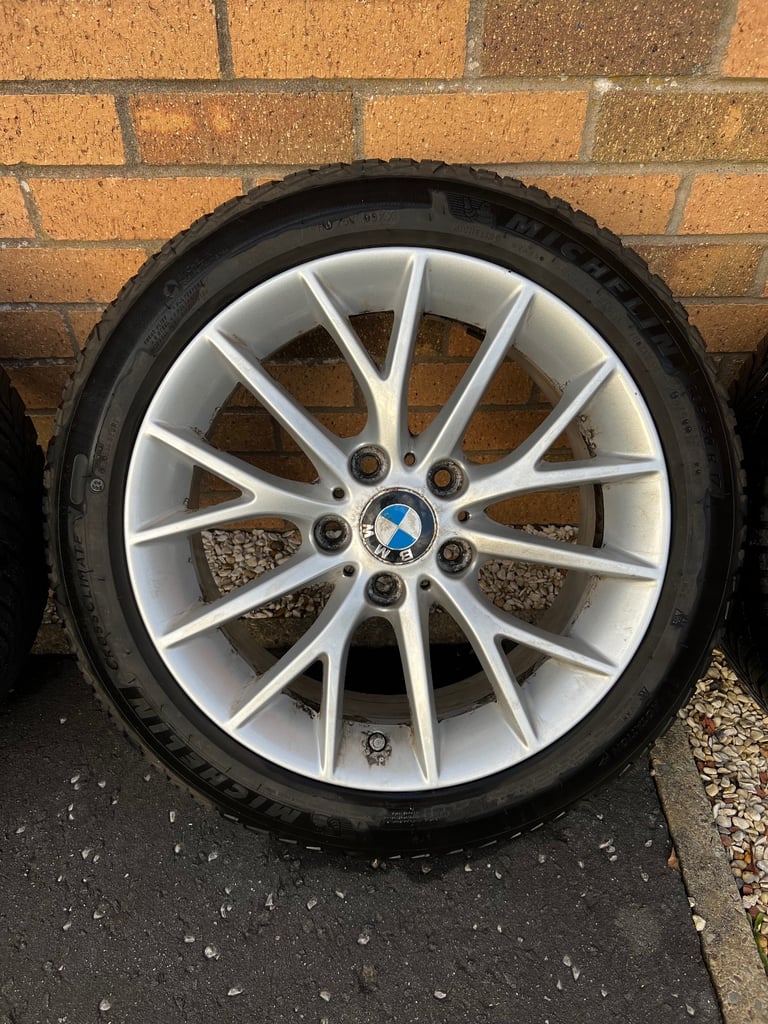 BMW 380 wheels and Michelin Crossclimate 2