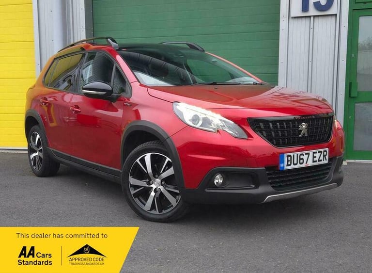 2017 Peugeot 2008 1.2 PureTech GT Line Euro 6 (s/s) 5dr HATCHBACK Petrol Manual
