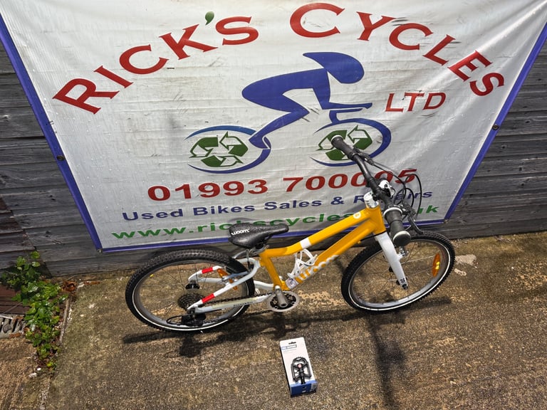 image for WOOM 4 20” Wheel Kids Bike. Yellow No1. Very light weight!! Only 6.6Kg!