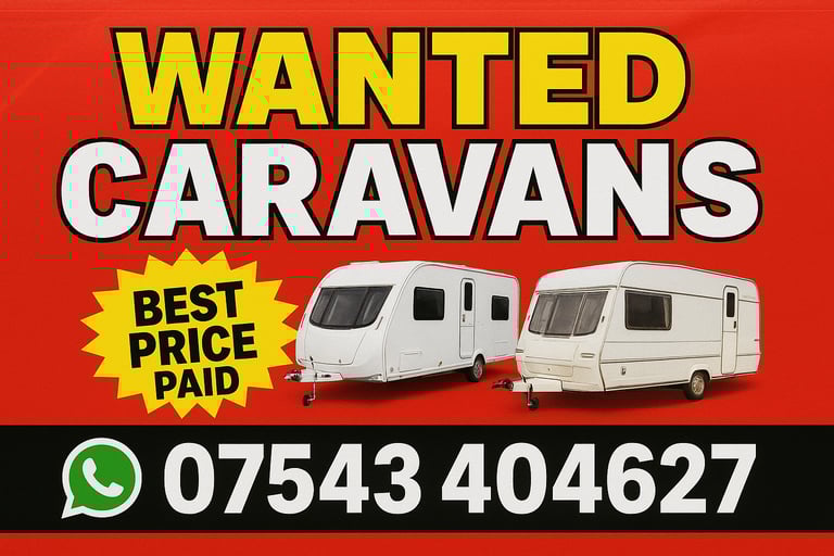 Caravans wanted 