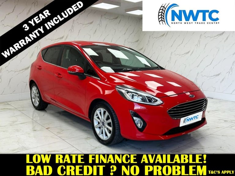 image for 2018 Ford Fiesta 1.0T EcoBoost Titanium Hatchback 5dr Petrol Manual Euro 6 (s/s) (125 ps) F/ Hatc...
