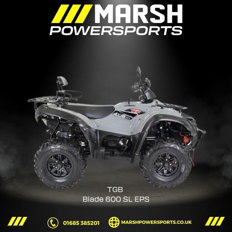image for TGB Blade 600 2 Seater Road Legal Quad - TGB Main Dealer - 5 Year Warranty 