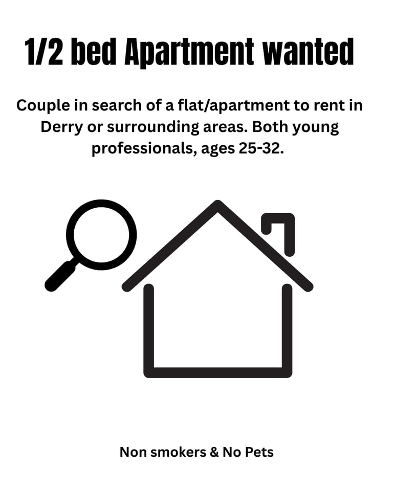 Flat/Apartment To Rent Needed