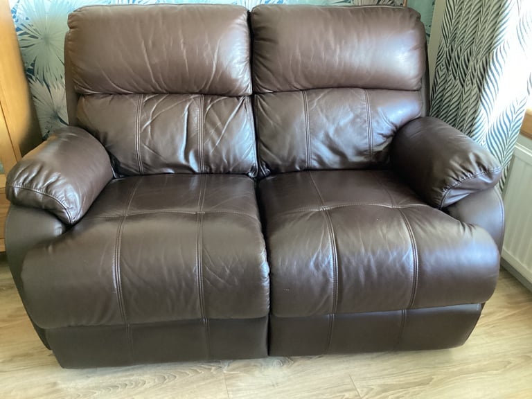 image for Leather Sofa And Chair