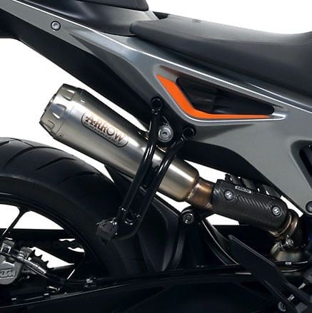Arrow Titanium Pro Race Slip On Exhaust System For KTM Duke 890 / 790 2018 to 2023