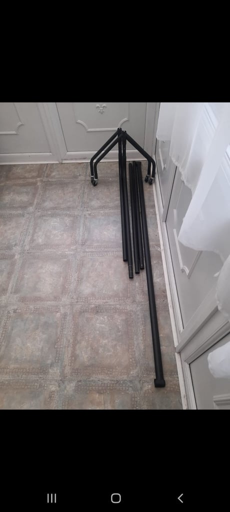 Heavy duty clothes rail **Reduced in price**