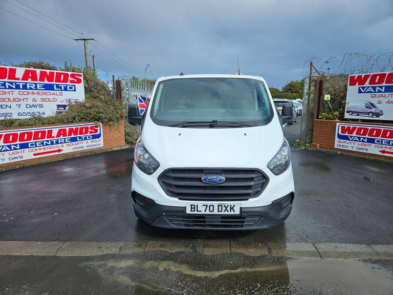 2021 ON 70 PLATE FORD TRANSIT CUSTOM 300 LEADER SWB DIESEL VAN ULEZ FREE ZONE