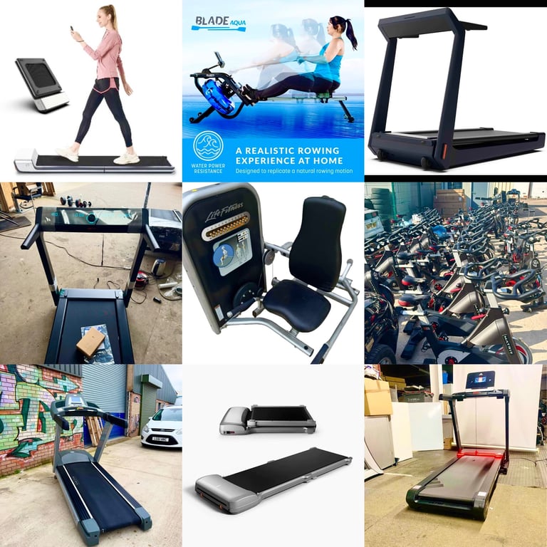 Fitness & Gym equipments/weights/dumbbells / Treadmills/cardio machine /elliptical trainer/FitnessUk