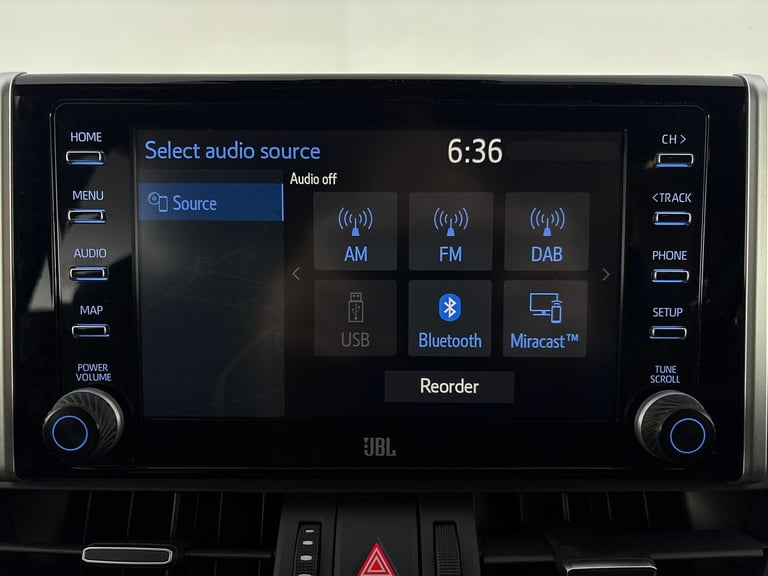 2021 Toyota RAV4 2.5 VVT-i Hybrid Black Edition 5dr CVT 2WD ESTATE PETROL/ELECTRIC Automatic