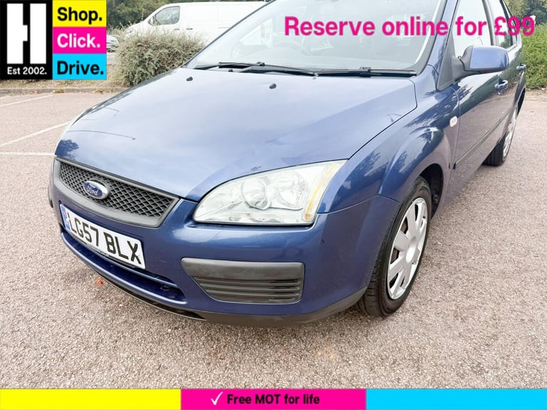 2007 Ford Focus 1.6 LX 5dr HATCHBACK PETROL Manual