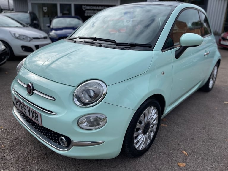 image for 2015 Fiat 500 1.2 Lounge Hatchback 3dr Petrol Dualogic Euro 6 (s/s) (69 bhp) Hatchback Petrol Aut...