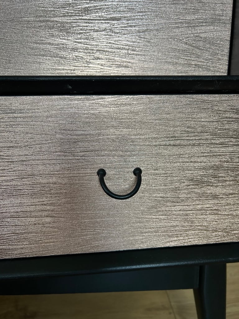 Original vintage  G Plan Librenza Drinks Cabinet – Black & Rose Gold – £250 ONO