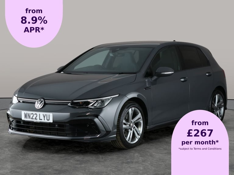 image for 2022 Volkswagen Golf 1.5 TSI R-Line Hatchback 5dr Petrol Manual Euro 6 (s/s) (150 ps) - BLUETOOT ...